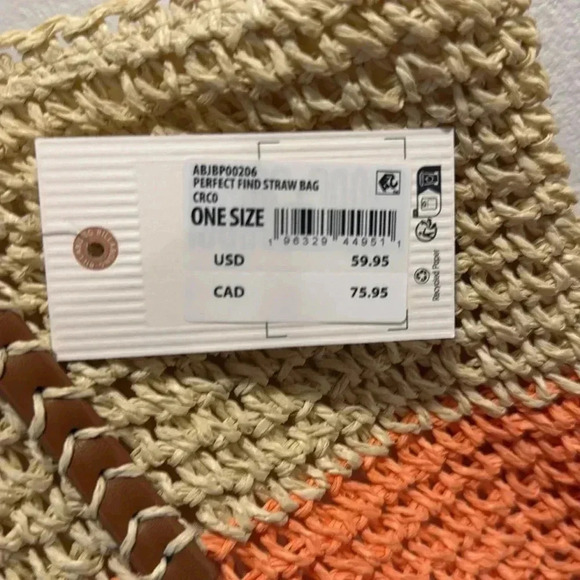 Billabong Perfect Find Straw Bag - Toasted Coconut - Picture 3 of 3